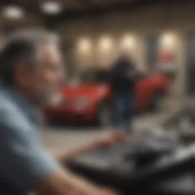Understanding the Benefits AARP members discussing benefits of auto financing
