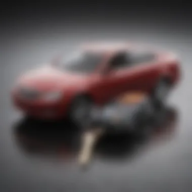 AARP Auto Financing Solutions AARP logo with car keys symbolizing auto financing
