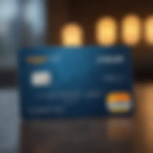 Visual representation of Amazon Visa Card login page