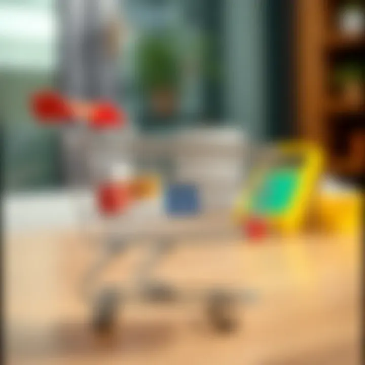 E-Commerce Payment Solutions An online shopping cart highlighting payment options