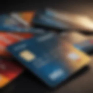 A collection of credit cards showcasing various rewards programs and benefits