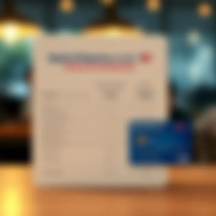 Comparison chart of Bank of America Preferred Travel Rewards with other credit cards