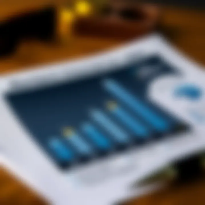 Graph comparing premium rates of different renters insurance policies