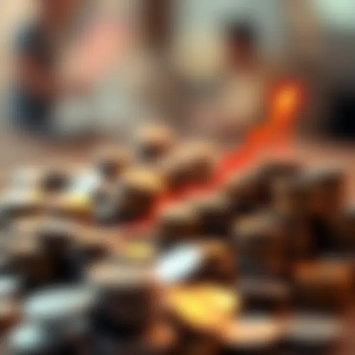 The Dynamics of Compound Interest Visual representation of compound interest growth over time