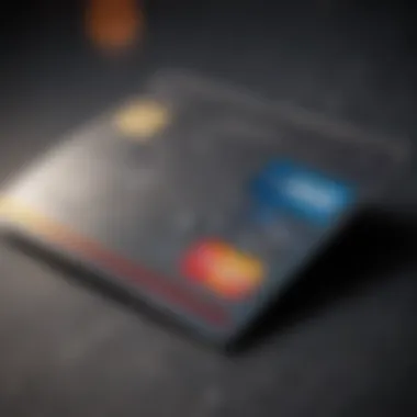 Visual representation of credit card rewards