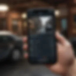 Overview of Amica app interface showcasing navigation and features