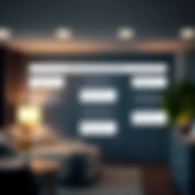 A visual representation of the claims process, with flowchart elements illustrating key steps.