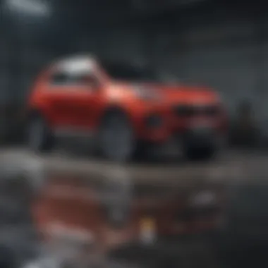Safety Features of the Kia Sportage Kia Sportage with highlighted safety features