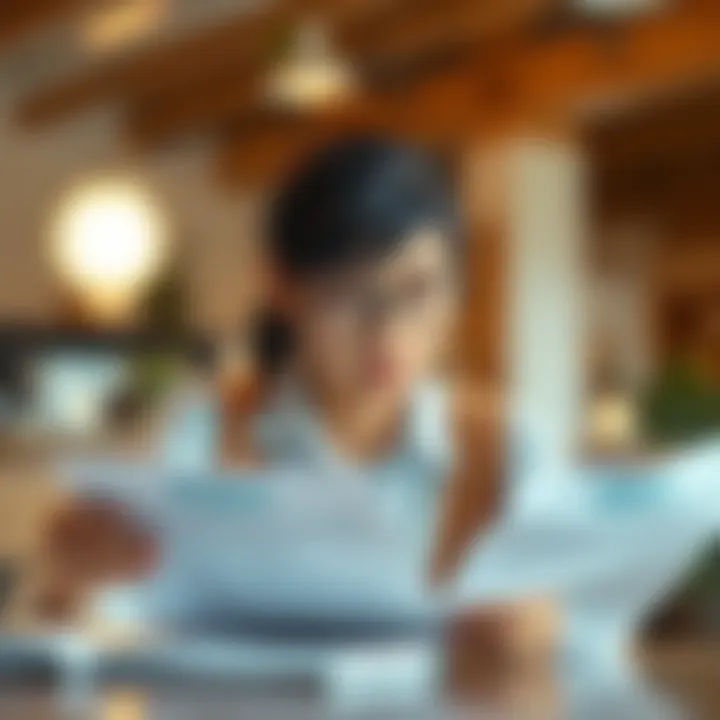 Understanding Your Insurance Policy Illustration of a student examining insurance documents