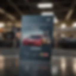 Credit One NASCAR Credit Card with financial documents