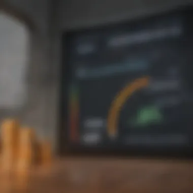 Impact on Credit Scores Graph displaying credit score changes