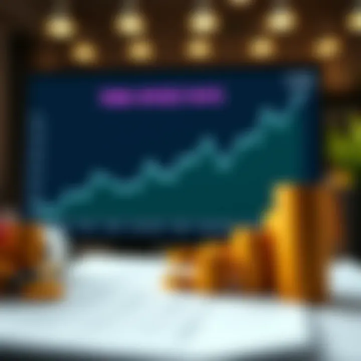 Trends in Interest Rates A graph showcasing fluctuating interest rates over time