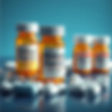 Pill bottles representing medication coverage