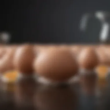 A visual representation of the advantages and disadvantages of egg loans