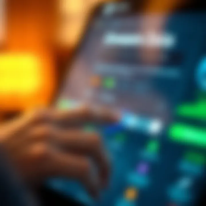 User Data Input for Insurance Quotes A close-up view of a user entering data into an online insurance form.