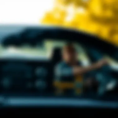 A visual representation of risk assessment methodologies in car insurance.