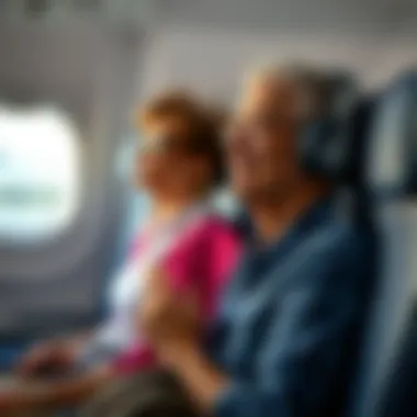 Travelers enjoying peace of mind