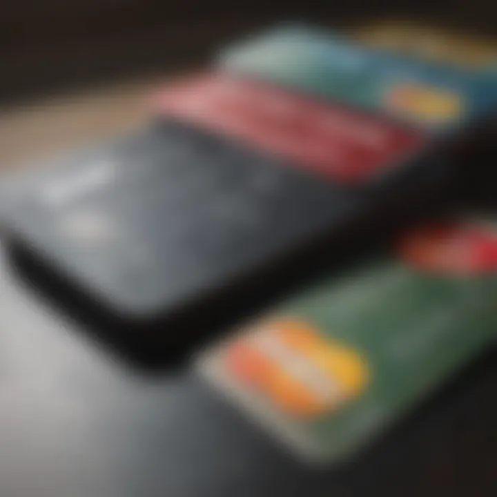 Illustration of financial management tools for optimizing credit card usage