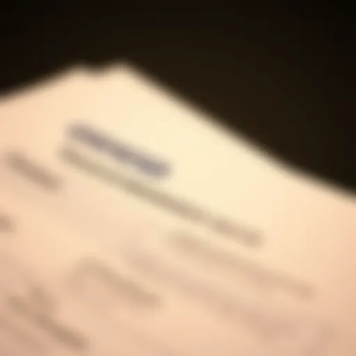 Geico Hazard Insurance Quote Document Detailed view of a Geico hazard insurance quote document