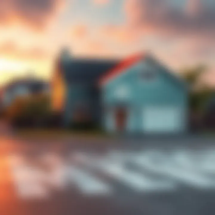 Illustration of common home insurance coverage types