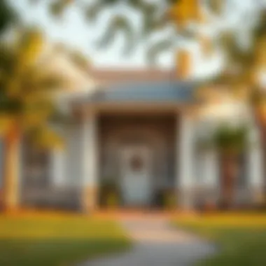 Overview of Brownsville's unique home architecture