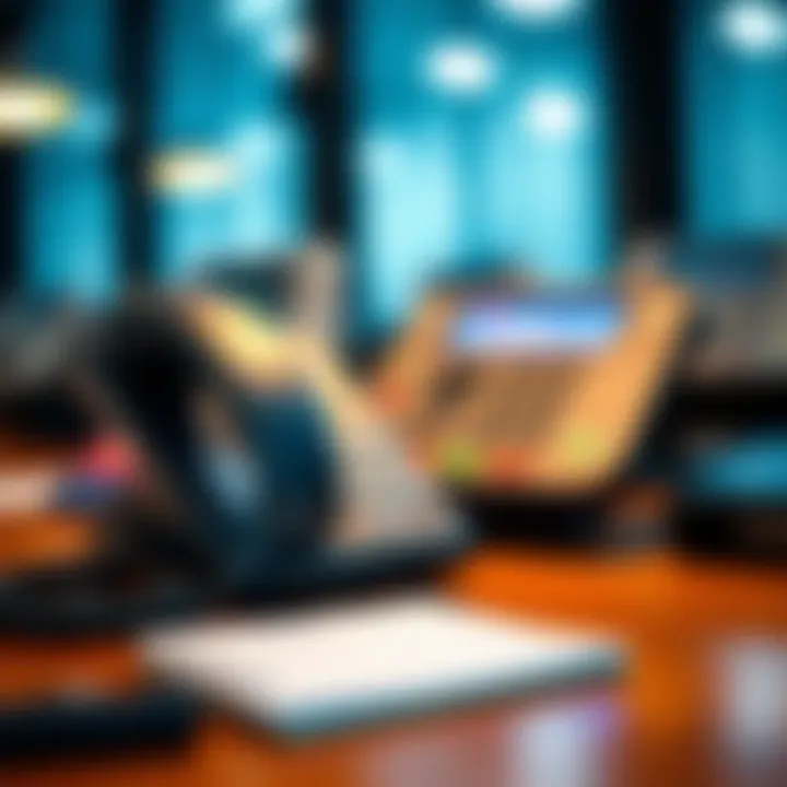 Customer Service Inquiry A telephone with a notepad for customer service inquiries