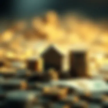 Conceptual image of wealth accumulation through insurance instruments