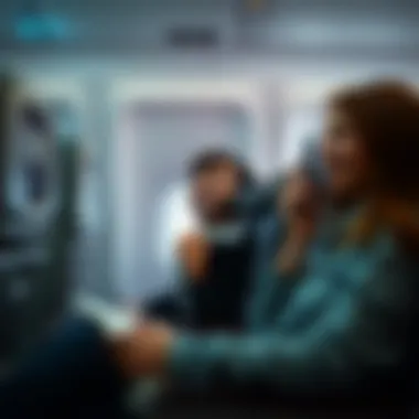 Upgraded Flight Experience with Emirates Miles Traveler enjoying an upgraded flight experience