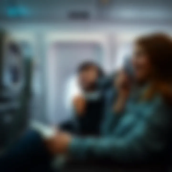 Upgraded Flight Experience with Emirates Miles Traveler enjoying an upgraded flight experience