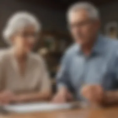 Comparing Private Insurance Options for Retirees Comparison chart of private insurance options for seniors.