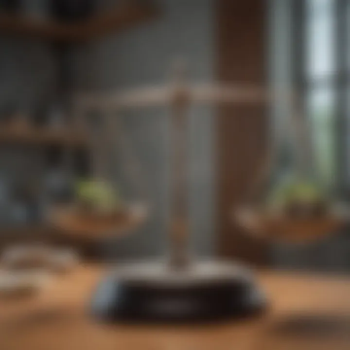 A balanced scale, representing the pros and cons of using USDA loans for financing.