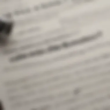 A close-up of a mortgage document, emphasizing reputable lenders offering USDA loans.