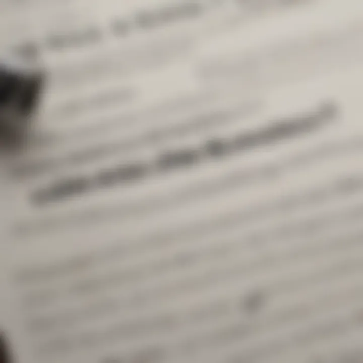 A close-up of a mortgage document, emphasizing reputable lenders offering USDA loans.