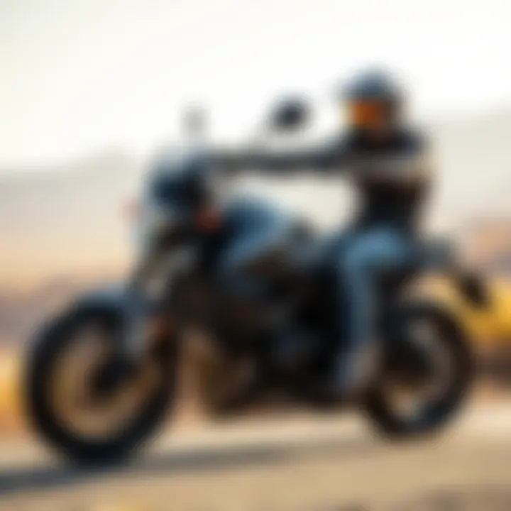 Benefits of Short-Term Insurance Motorcyclist enjoying a ride