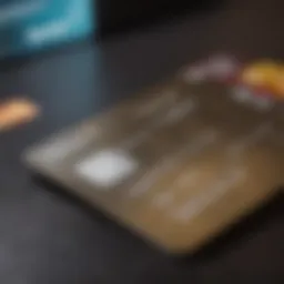 Visual representation of unsecured credit card categories