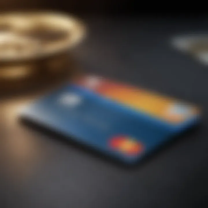 A selection of credit cards with different designs and features displayed.