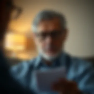 Understanding Medicare Enrollment A thoughtful individual reviewing Medicare enrollment options