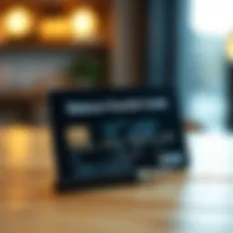 An illustration depicting the concept of balance transfer cards