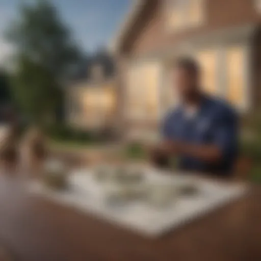 Visual representation of different mortgage types offered by Navy Federal Credit Union