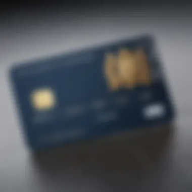 Distinctive Design of the Navy Federal Visa Rewards Card Navy Federal Visa Rewards Card featuring military-themed design