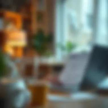 Understanding Your Credit Report A student reviewing their credit report with a laptop