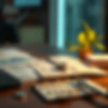 Utilizing Financial Planning Tools Visual of financial planning tools