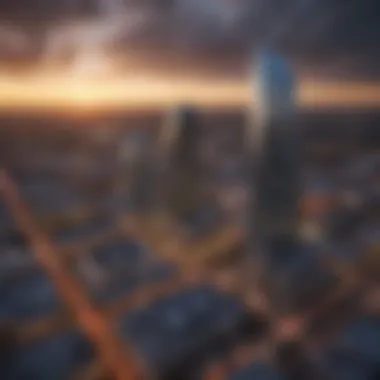 Aerial view of Tampa's skyline showcasing major corporate headquarters.