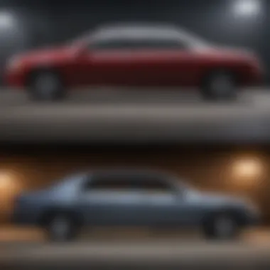 Resale Value Comparison Visual comparison of resale values for regular and reconstructed title vehicles
