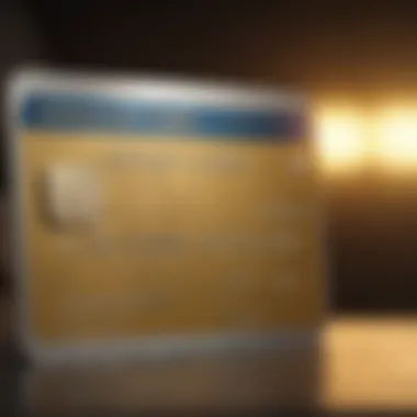 Credit score evaluation for American Express Gold card