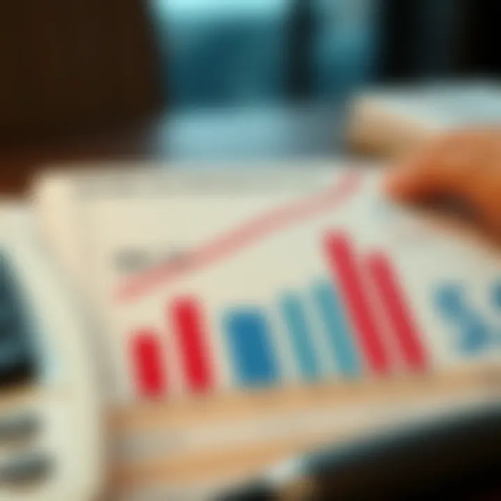 Graph comparing income tax preparation costs