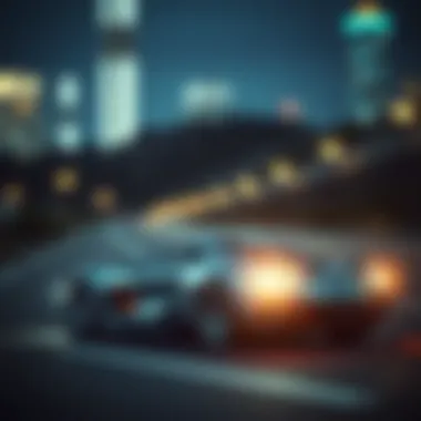 A futuristic representation of automotive insurance trends