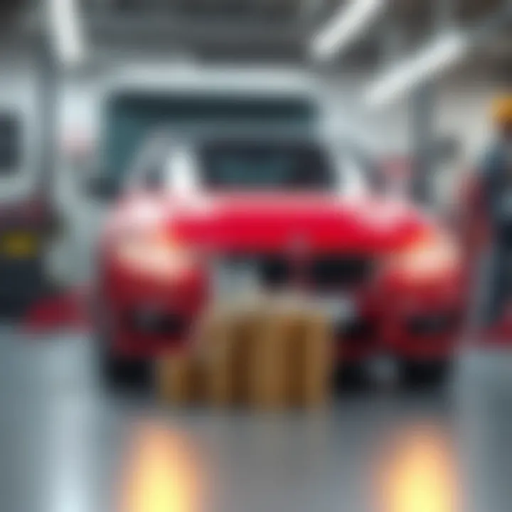 Estimating Costs for Car Repairs Visual representation of cost estimation for car repairs