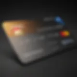 Citi credit card showcasing reward options