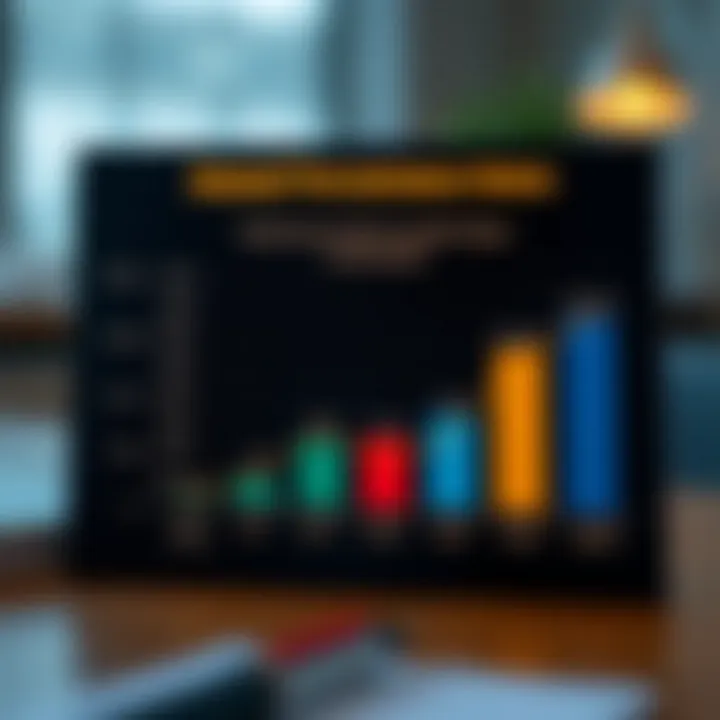 Annual Percentage Rates Comparison Graph showing annual percentage rates on different credit cards